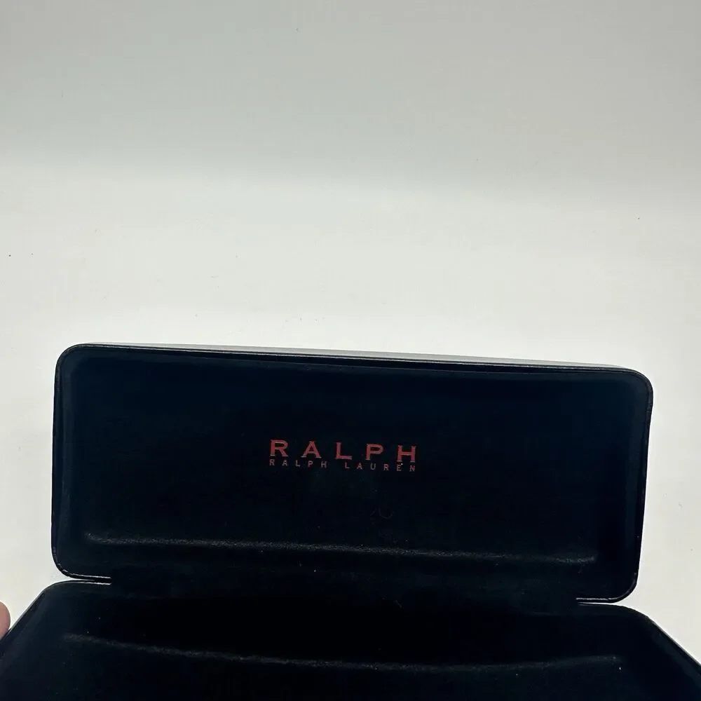 Ralph Lauren Hard Shell Eyeglasses Case Black Large Sunglasses Mens Womens